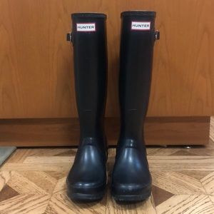 Hunter Original Tall Rain Boots Size 7